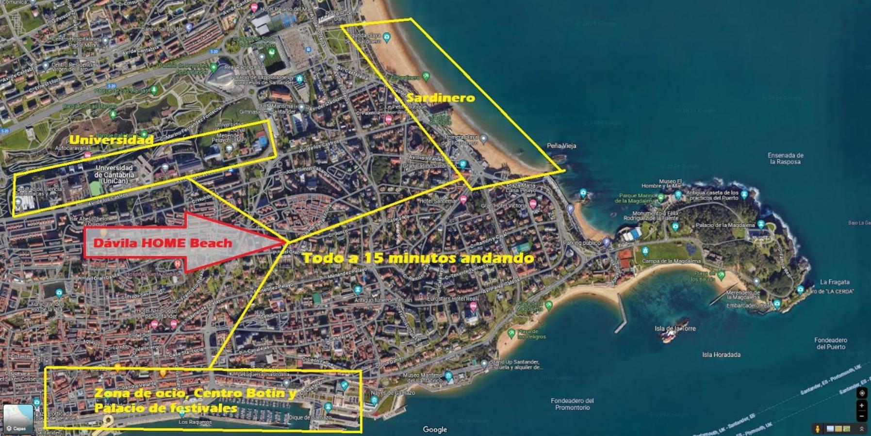 Davila Home Beach Santander Buitenkant foto